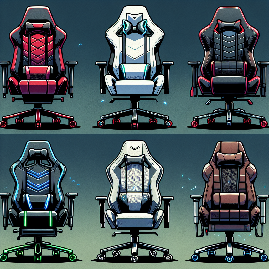 Les meilleures chaises gaming pour un confort optimal