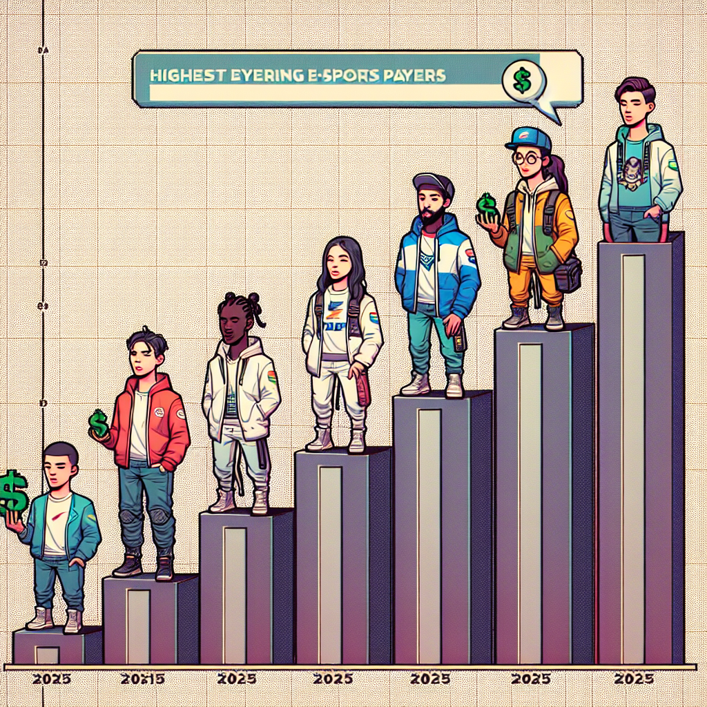 Top 5 des joueurs e-sport les mieux payés en 2025